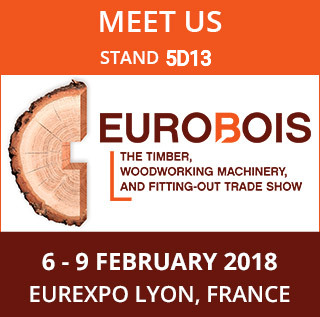 VOILA!!! Teknip participará en la feria Eurobois del 6 al 9 de febrero. Stand 5D13